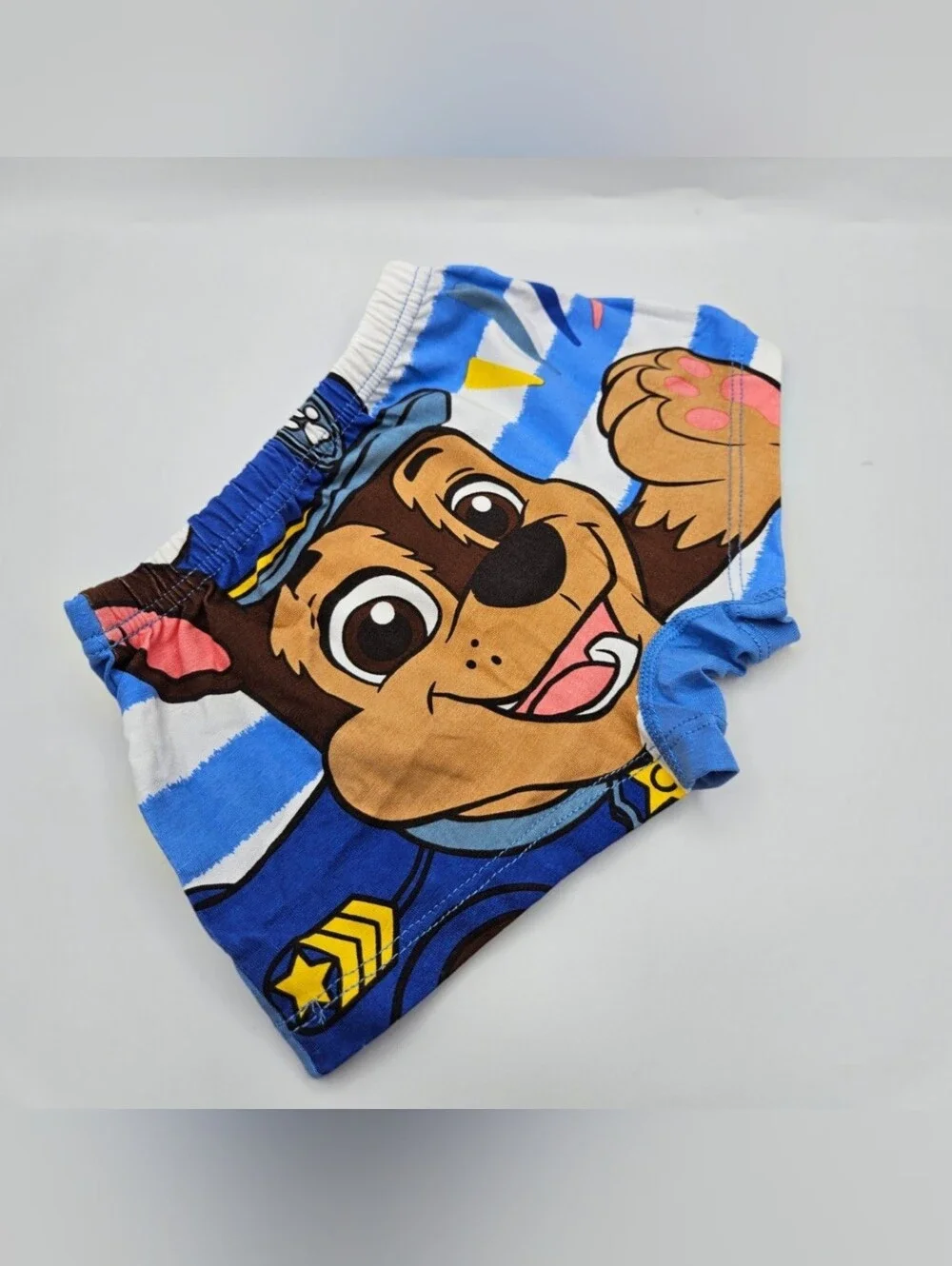 Kids Paw Patrol Striped Boxer Briefs 4 Pack Toddler Cotton Underwear 3T & 4T